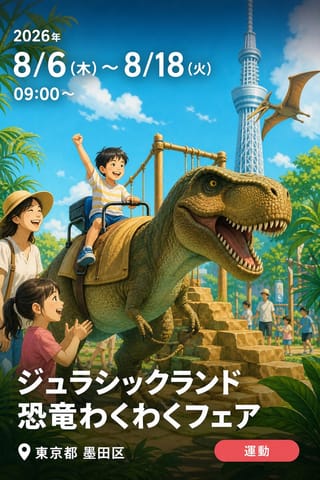 ジュラシックランド 恐竜わくわくフェア