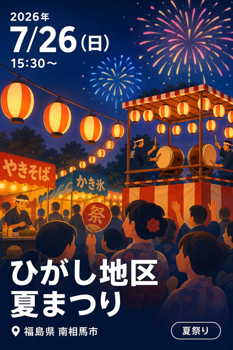 ひがし地区 夏まつり