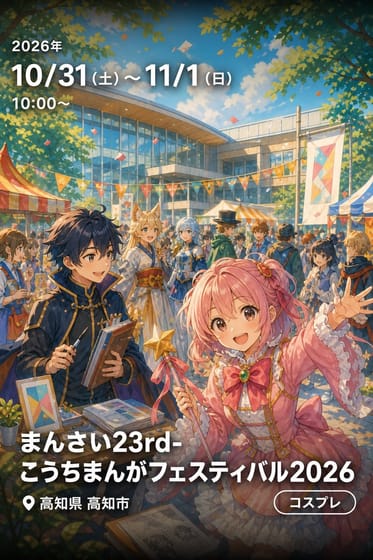 まんさい23rd-こうちまんがフェスティバル2026
