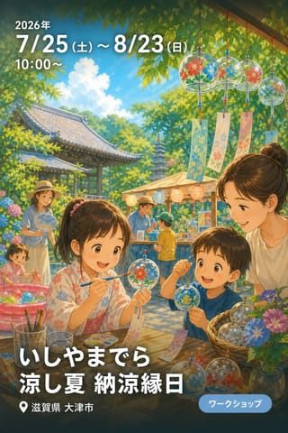 いしやまでら 涼し夏 納涼縁日