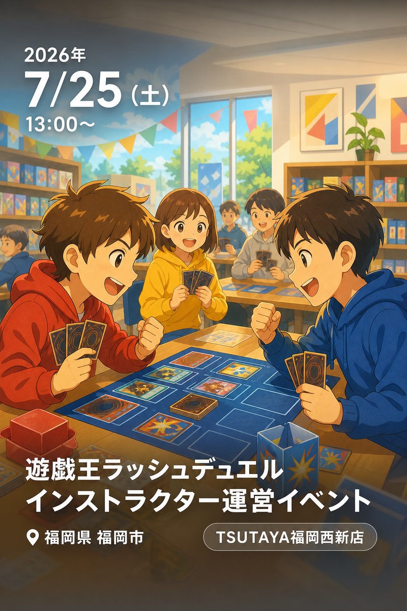 遊戯王ラッシュデュエル インストラクター運営イベント