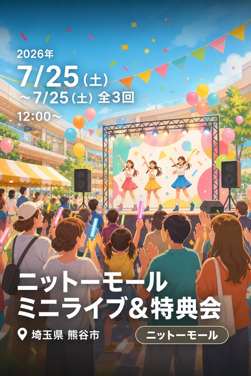 ニットーモール ミニライブ&特典会