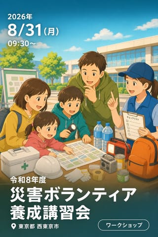 令和8年度 災害ボランティア養成講習会
