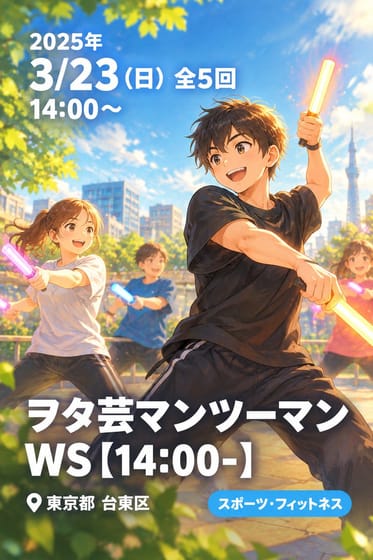 ヲタ芸マンツーマンWS【14:00-】