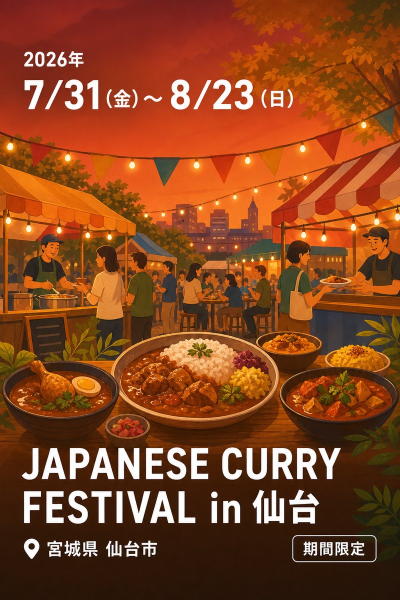 JAPANESE CURRY FESTIVAL in 仙台
