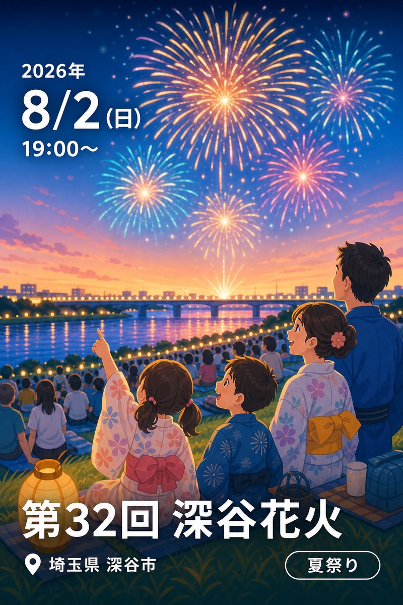 第32回 深谷花火