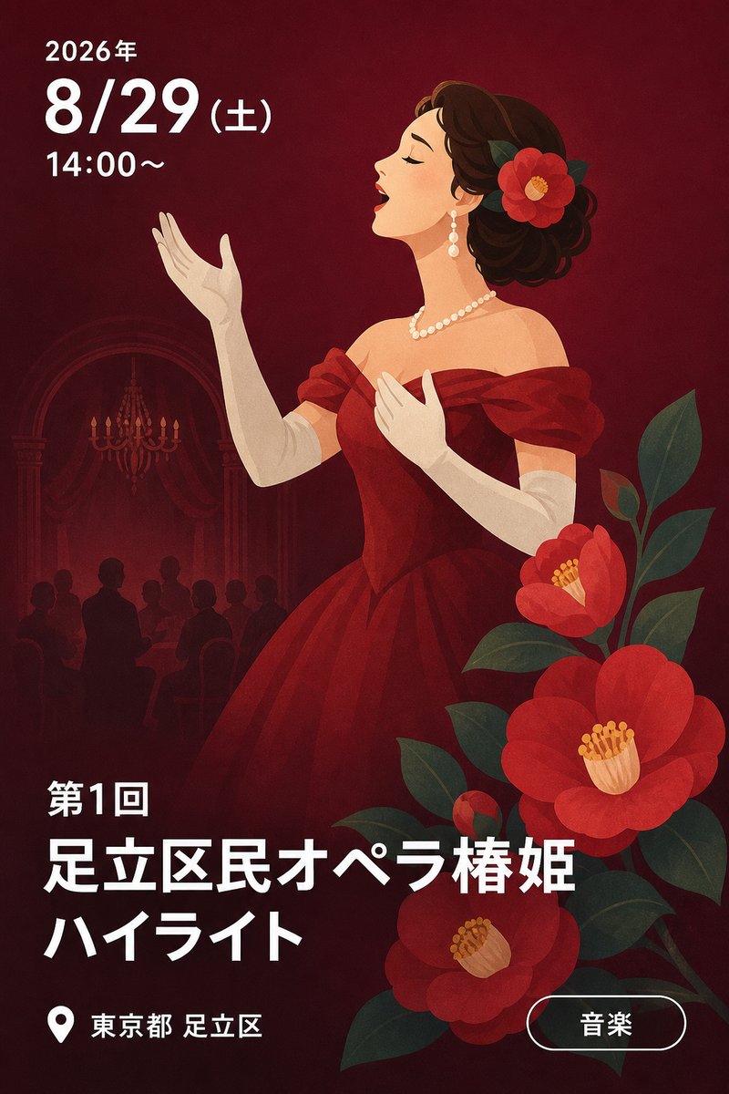 第1回足立区民オペラ椿姫 ハイライト