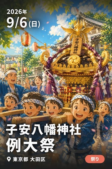 子安八幡神社 例大祭