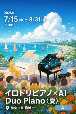イロドリピアノ×AI Duo Piano〈夏〉