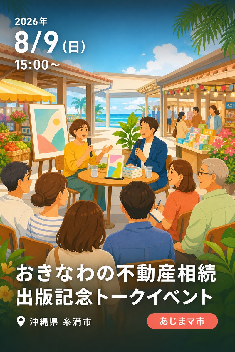 「おきなわの不動産相続」出版記念トークイベント