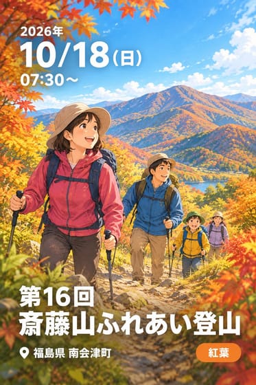 第16回 斎藤山ふれあい登山