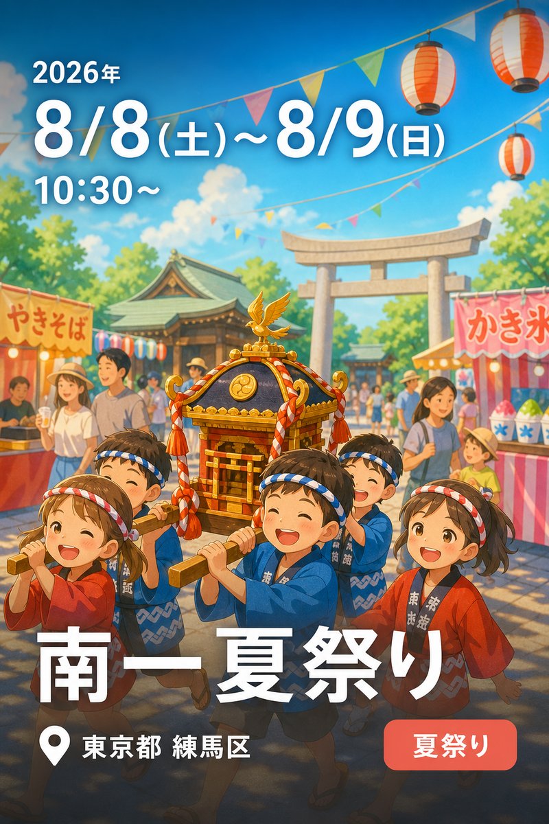 南一夏祭り