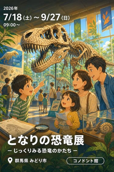 第113回企画展 となりの恐竜展 － じっくりみる恐竜のかたち －