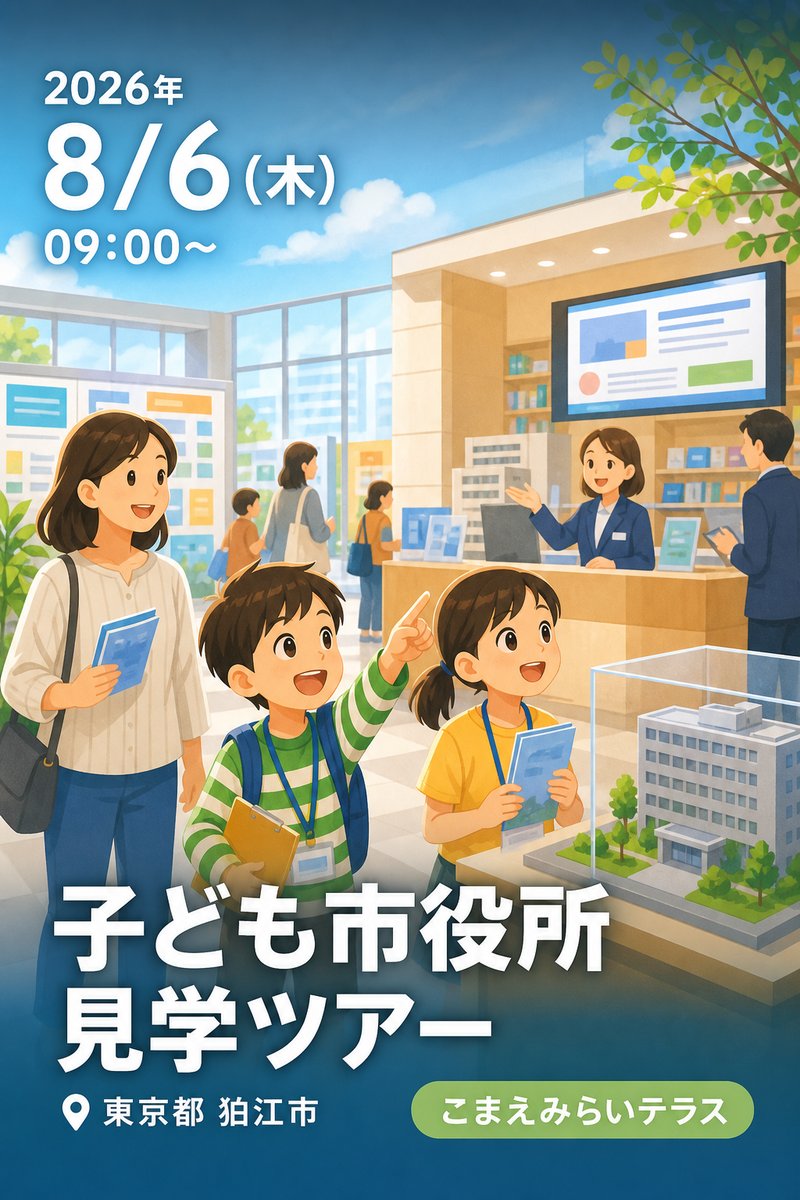 子ども市役所見学ツアー
