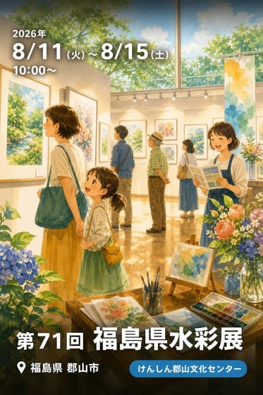 第71回 福島県水彩展