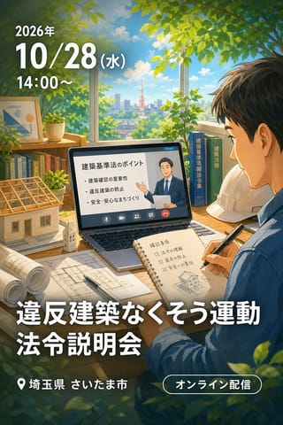 違反建築なくそう運動 法令説明会