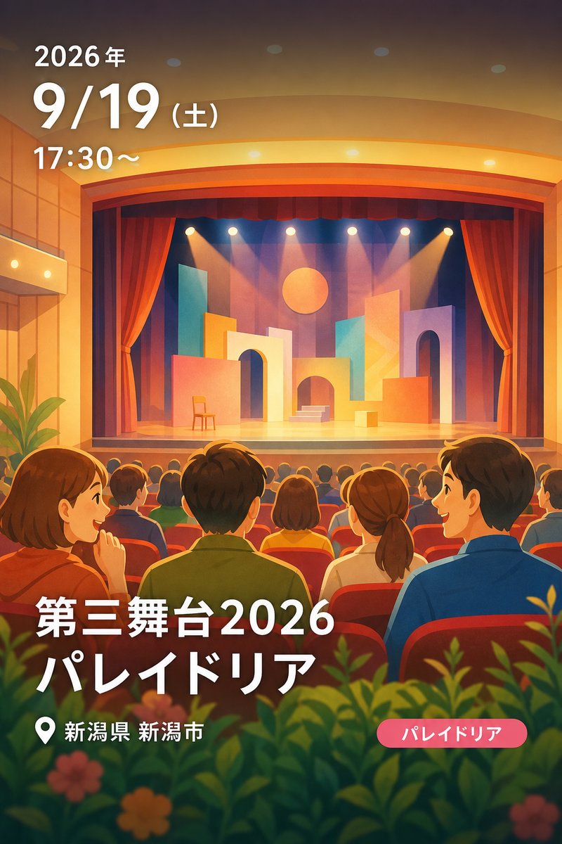 第三舞台2026 パレイドリア