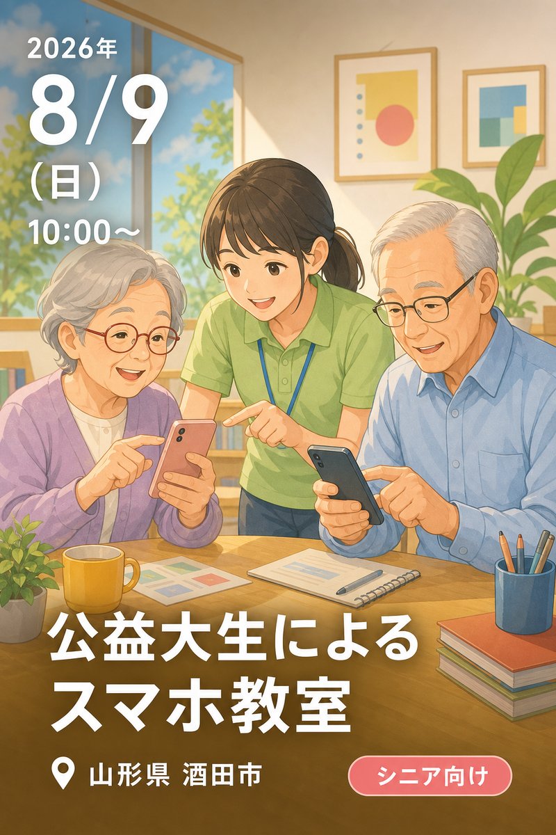 公益大生によるスマホ教室