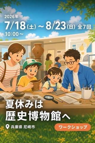 夏休みは歴史博物館へ