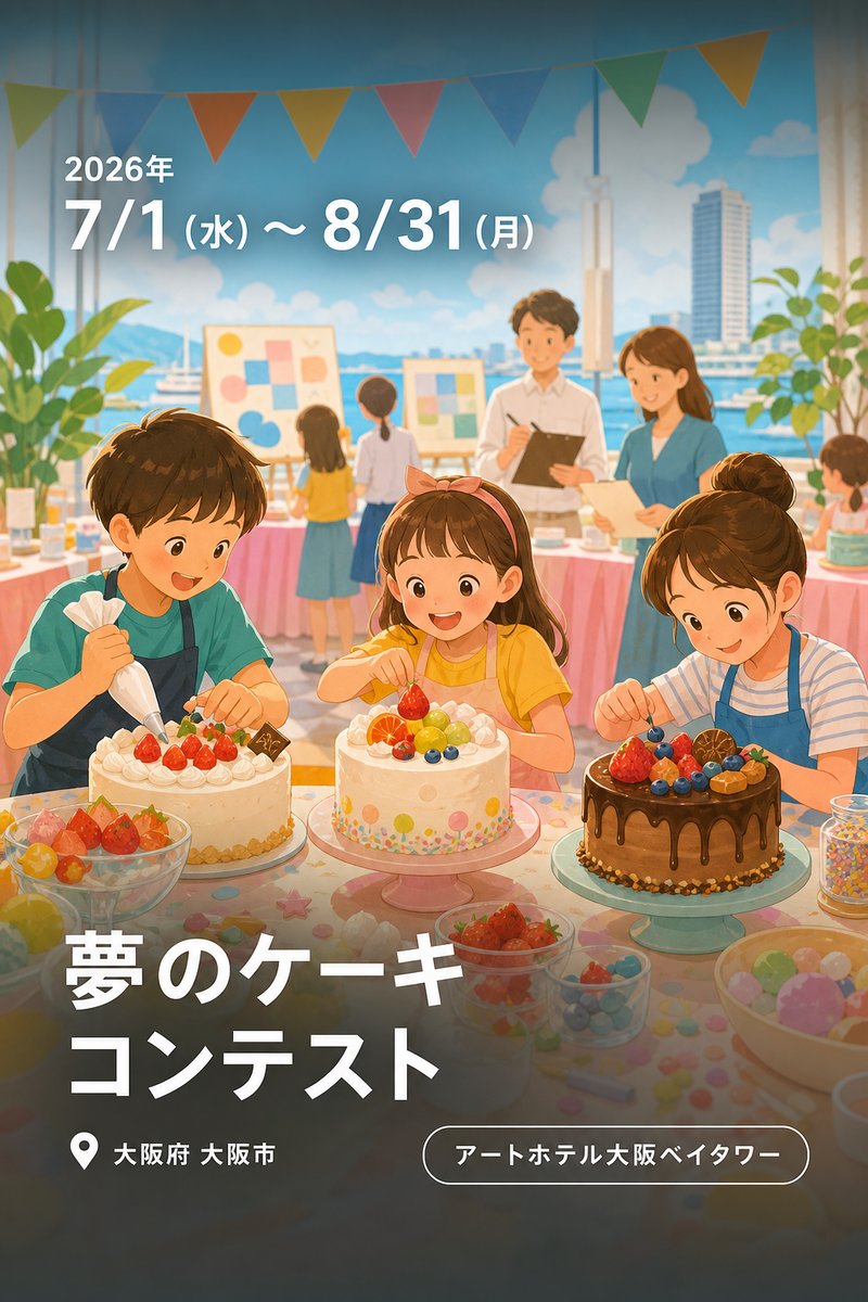 夢のケーキコンテスト
