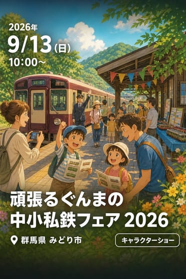 頑張るぐんまの中小私鉄フェア 2026