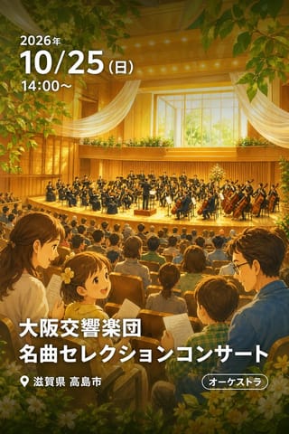大阪交響楽団 名曲セレクションコンサート