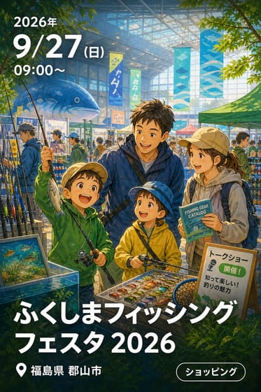 ふくしまフィッシングフェスタ 2026