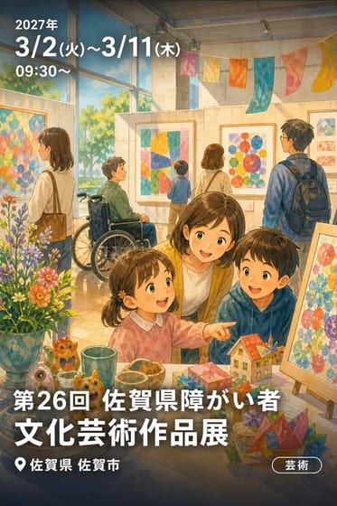 第26回 佐賀県障がい者文化芸術作品展