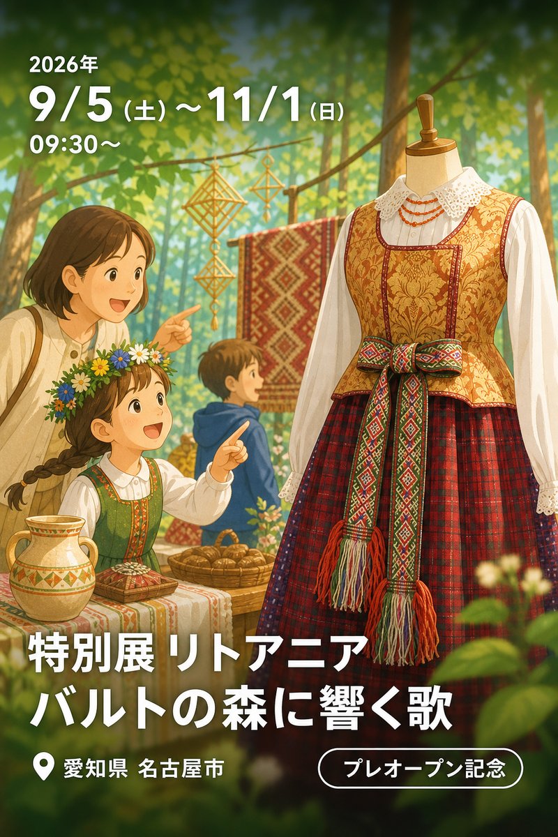 特別展 リトアニア バルトの森に響く歌