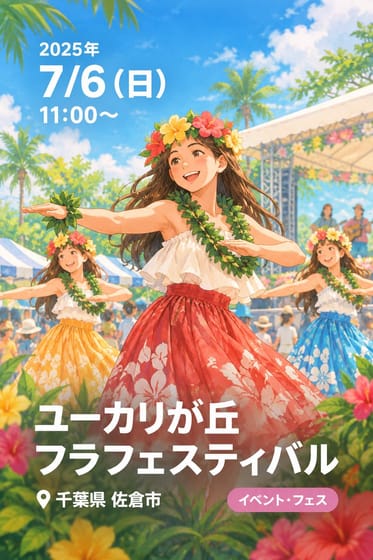 ユーカリが丘フラフェスティバル