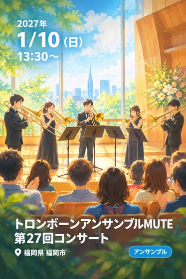 トロンボーンアンサンブルMUTE 第27回コンサート