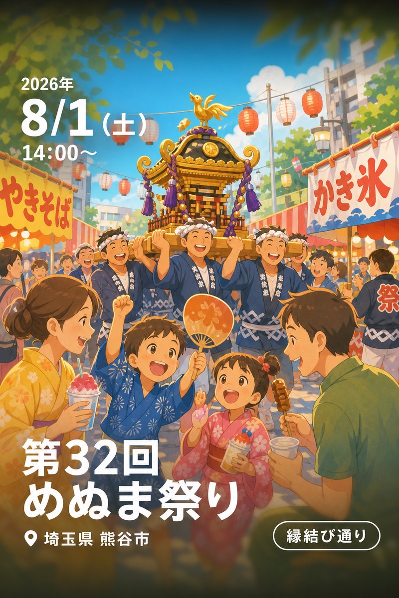 第32回 めぬま祭り