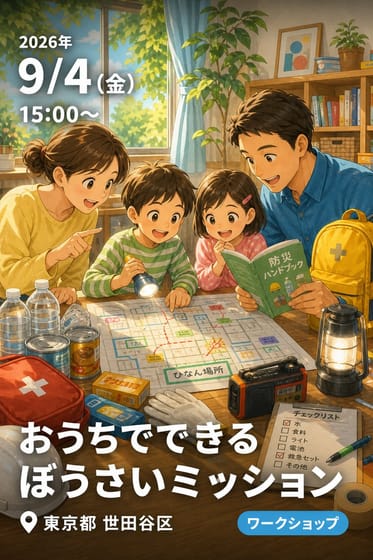 おうちでできるぼうさいミッション