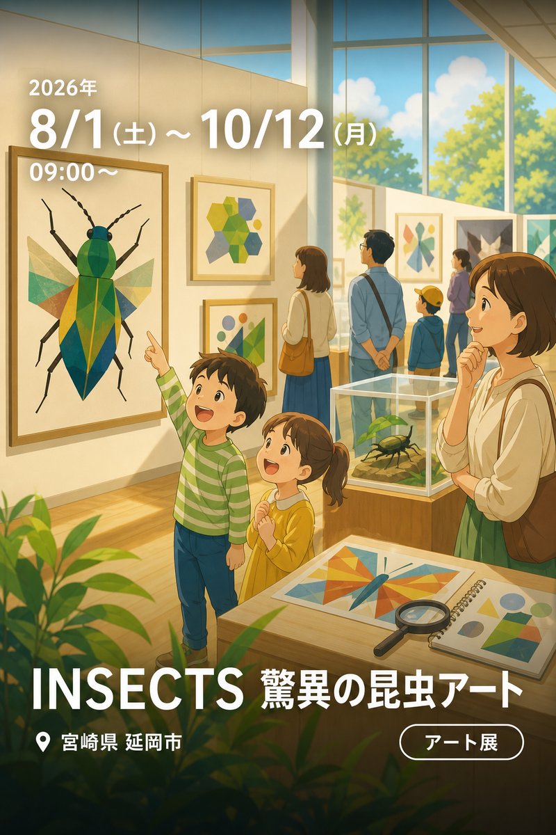 INSECTS 驚異の昆虫アート
