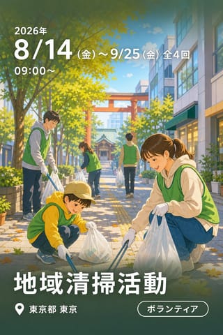 地域清掃活動