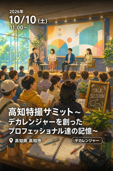 高知特撮サミット～デカレンジャーを創ったプロフェッショナル達の記憶～