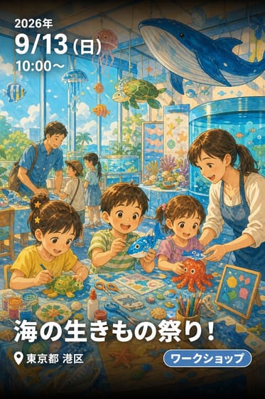 海の生きもの祭り！