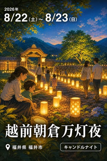 越前朝倉万灯夜