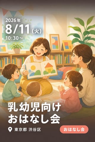 乳幼児向けおはなし会