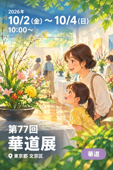 第77回 華道展