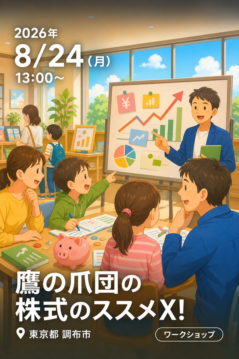 鷹の爪団の株式のススメX!