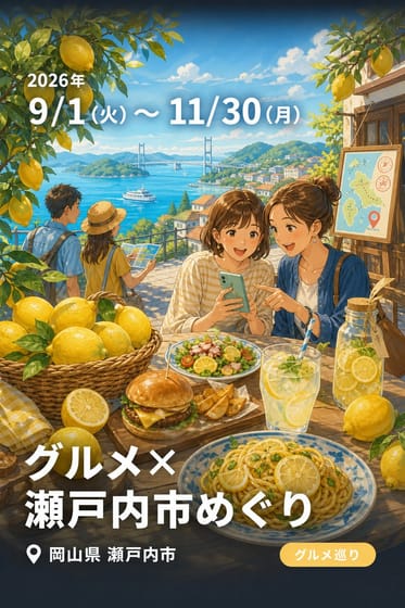 グルメ×瀬戸内市めぐり