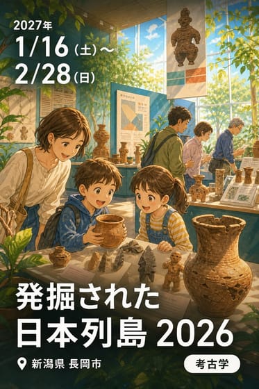 発掘された日本列島 2026 (新潟会場)