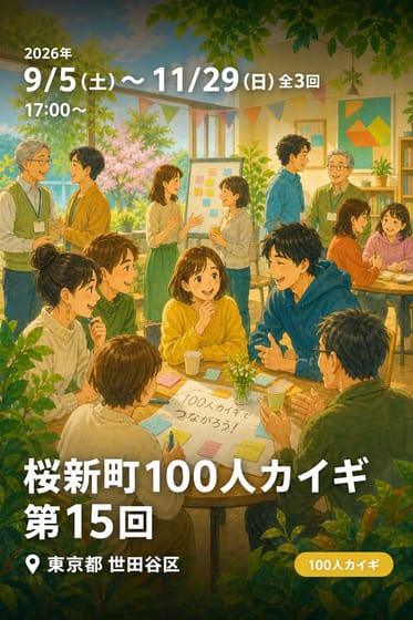 桜新町100人カイギ 第15回