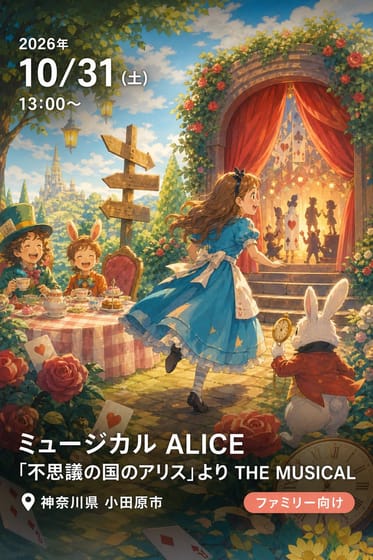 ミュージカル ALICE 「不思議の国のアリス」より THE MUSICAL