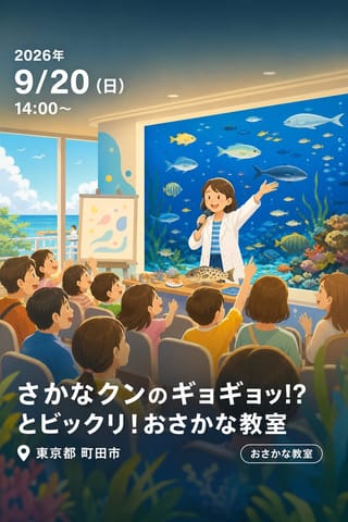 さかなクンのギョギョッ！？とビックリ！おさかな教室