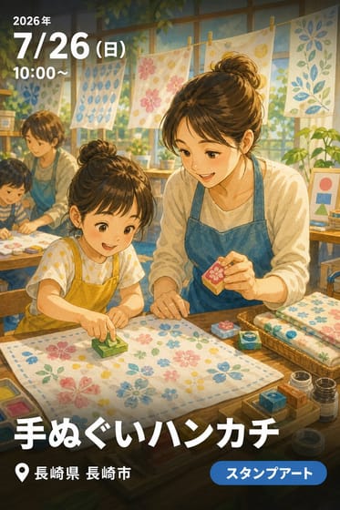 手ぬぐいハンカチ