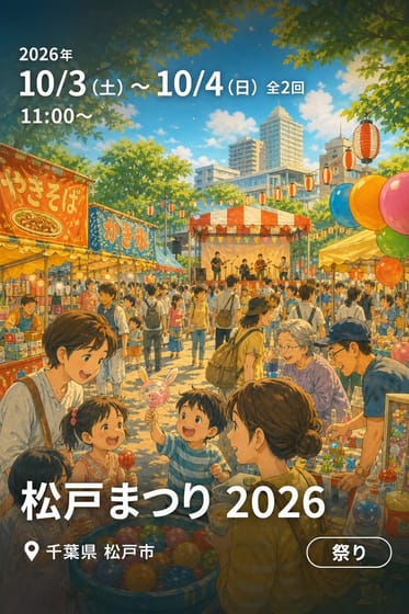 松戸まつり 2026