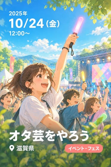 オタ芸をやろう