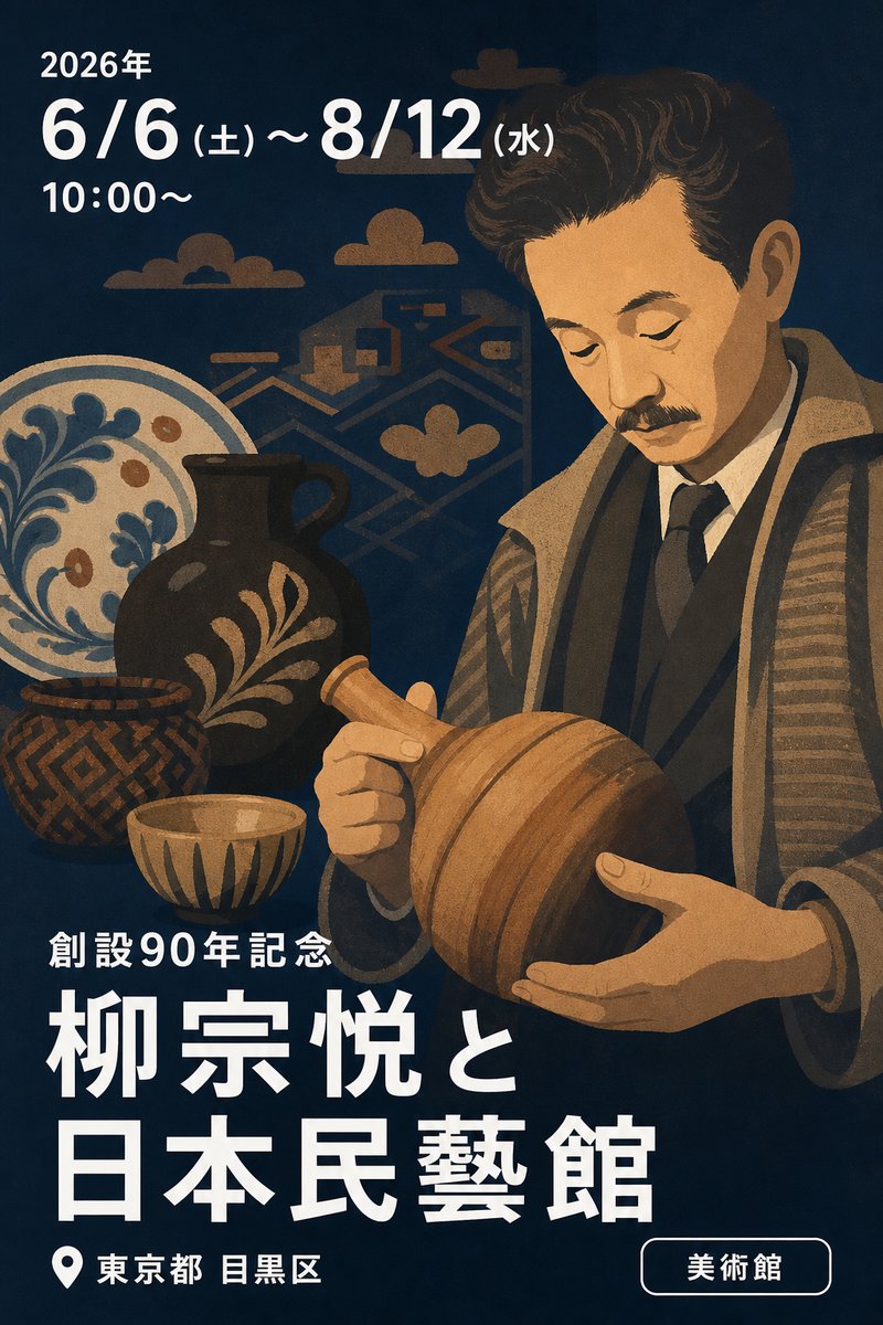 創設90年記念 柳宗悦と日本民藝館
